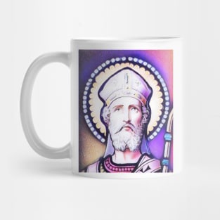 Anselm of Canterbury Pink Portrait | Anselm of Canterbury Artwork 7 Mug